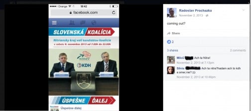 Vtedy na Facebooku